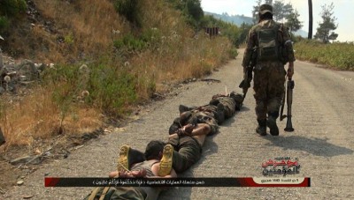 بالصور.. أسرى ميليشيات النظام بقبضة مقاتلي "وحرض المؤمنين"