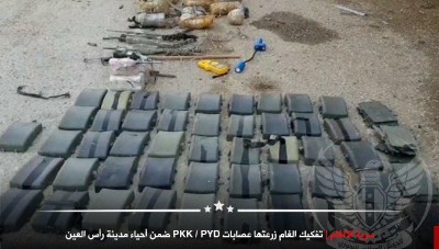 الجيش الوطني يعلن إزالة الألغام من 9 قرى بريف الرقة الشمالي