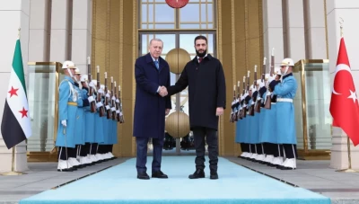 أردوغان: ناقشنا مع الرئيس الشرع قضايا مهمة واتخذنا قرارات سترسم مستقبلنا
