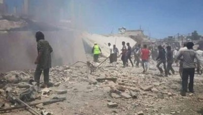 طيران النظام ينتقم من مدن وبلدات إدلب