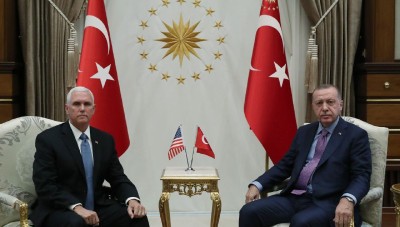 بعد تمديدها لساعة إضافية.. انتهاء  المباحثات التركية الأمريكية بخصوص سوريا