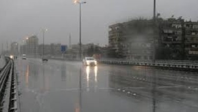 الأحوال الجوية في سوريا ...رياح شديدة وأمطار غزيرة