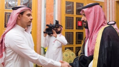 نجل خاشقجي يعلّق على صورته مع محمد بن سلمان
