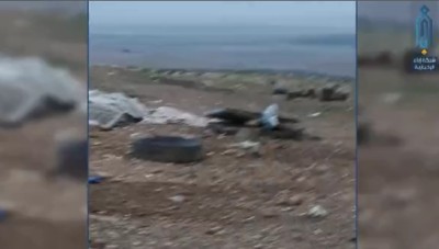 شاهد: جثث متناثرة للنظام قرب بقايا "bmp" مدمرة على محور ريف إدلب