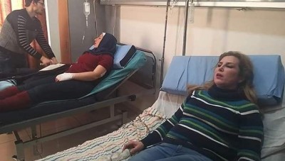 قناة العالم تبث فيديو لمراسلها الذي تعرض لإصابات خطيرة على جبهة حلب