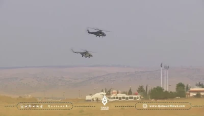 دورية جوية روسية في الجولان السوري المحتل