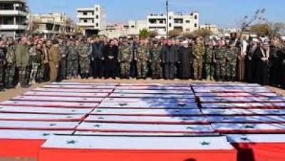 خسائر الأسد  430 عنصراً وضابطاً و 350 مصاباً في معارك ادلب وحلب خلال 35 يوماً
