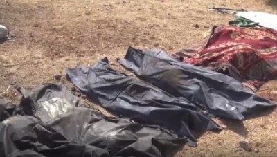 شبكة إباء تبث فيديو من موقع الإنزال الأمريكي في ريف إدلب