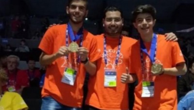 فريق سوري ينال ذهبية العالم بالروبوت