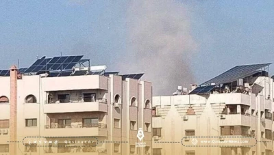 قـصف إسرائيلي يستهدف حي كفرسوسة في دمشق