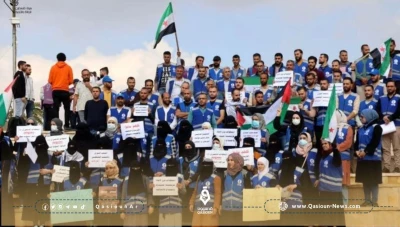 إطلاق حملة تبرعات لأهالي غزة في شمال غرب سوريا
