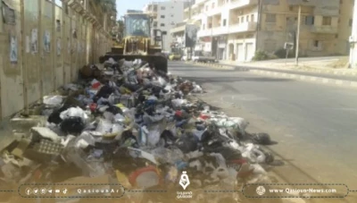 الإدارة الذاتية تصدر قراراً بمنع نبش القمامة