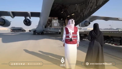 سيدة قطرية تتبرع بحمولة طائرة لقطاع غزة