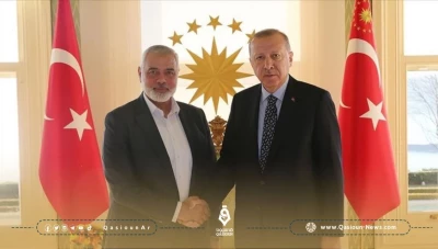 أردوغان يبحث مع هنية آخر التطورات في غزة