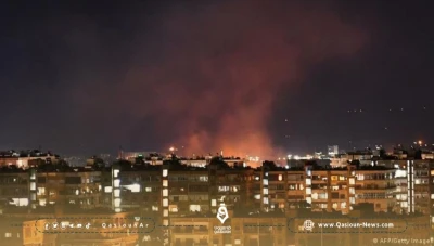 قصف إسرائيلي يستهدف مواقع في محيط دمشق