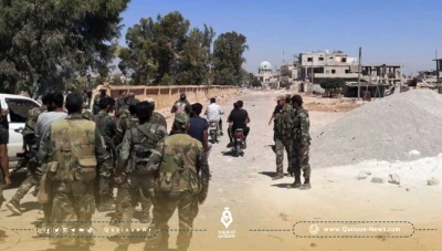 اغتيال ضابط في قوات النظام السوري ومرافقه غرب درعا