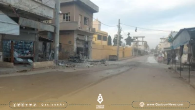 جرحى إثر قصـ.ـف قوات النظام على مدينة سرمين في إدلب