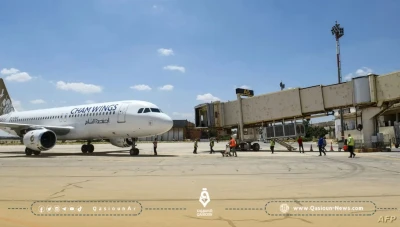 إعلام النظام يعلن عودة مطار دمشق للخدمة