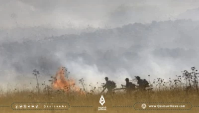 نشوب حريق في الجولان السوري المحتل