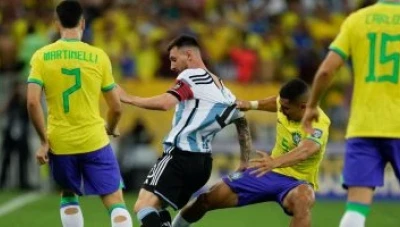ملخص وأهداف البرازيل ضد الأرجنتين 0-1 فى تصفيات كأس العالم