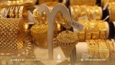 ارتفاع ملحوظ في سعر غرام الذهـب بالأسواق السورية