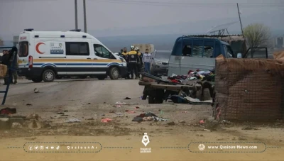 جرحى بانفجار عبوة ناسفة على حاجز عسكري في أعزاز شمال حلب