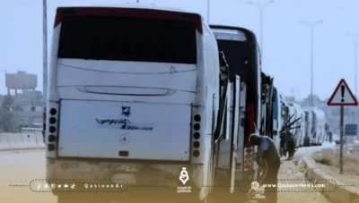أهالي البوكمال يعترضون حافلات الزوار القادمين من العراق