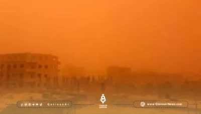 عاصفة ترابية قوية تودي بحياة شابة في الحسكة