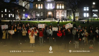 جامعات امريكية تهدد و تأمر الطلاب المعتصمين دعماً لغزة بفض اعتصامهم