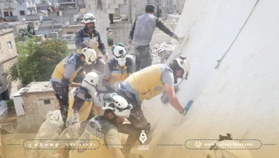 الدفاع المدني: نتيجة قصف الأسد ارتقاء وجرح 260  في 5 أيام