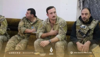 وفد من التحالف الدولي يجتمع مع مجلس هجين العسكري