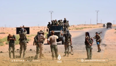 كمين لقوات الأمن العسكري في بادية دير الزور