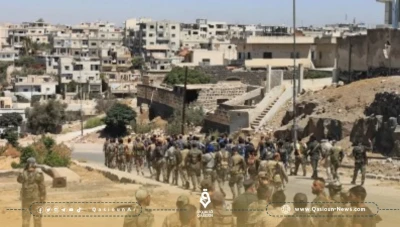 قوات النظام ترسل تعزيزات عسكرية إضافية إلى محافظة السويداء