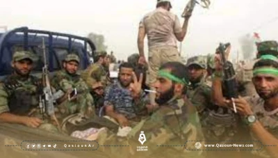عنصر من المليشيات الإيرانية يحتكر التهريب في الميادين