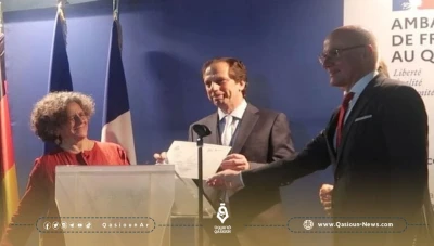 مدير "الشبكة السورية" يحصل على الجائزة الفرنسية الألمانية لحقوق الإنسان