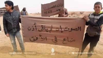 المجلس المحلي في الركبان يدعو إلى اعتصام مفتوح حتى فك الحصار عن المخيم