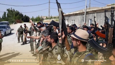 دوريات تابعة لقوات نظام الأسد تعتـ.ـقل عناصر من ميليـ.ـشيات الدفاع الوطني بديرالزور