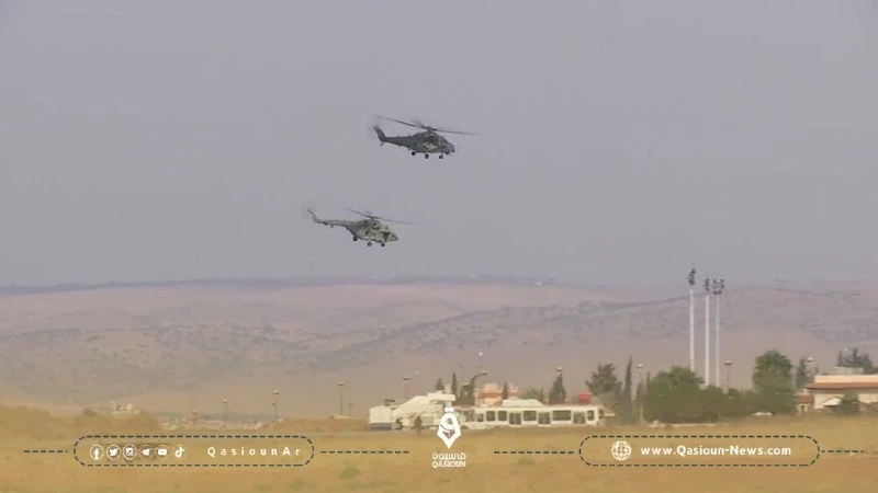 دورية جوية روسية في الجولان السوري المحتل