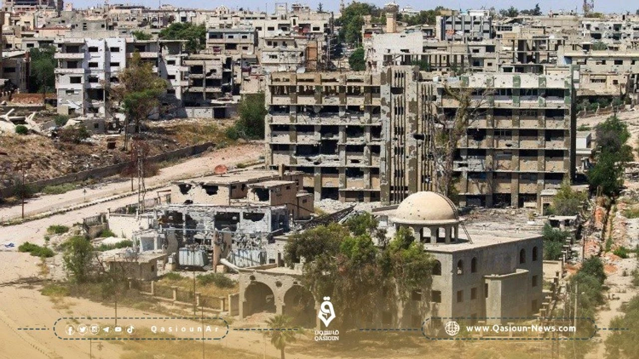 إلقاء قنبلة يدوية على منزل في درعا وإصابة شخصين