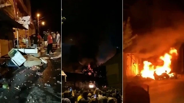 يني شفق :  اكتشاف أسلحة وأدوات تخريب لدى الموقوفين في أحداث قيصري ضد السوريين