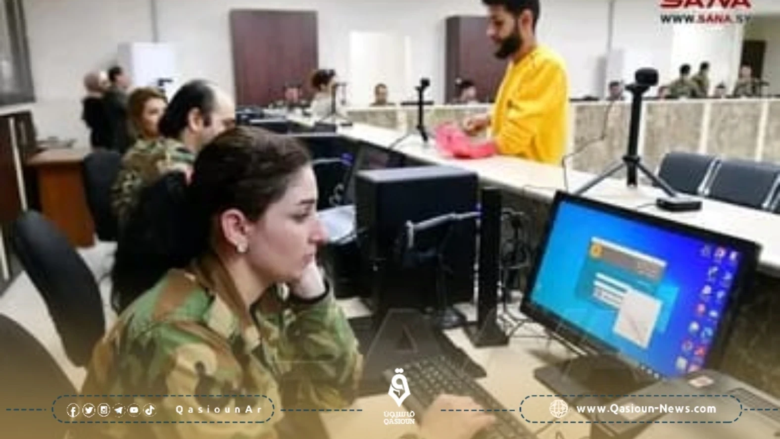 وزارة الدفاع لدى نظام الأسد تطلق مركز التجنيد الأول في دمشق