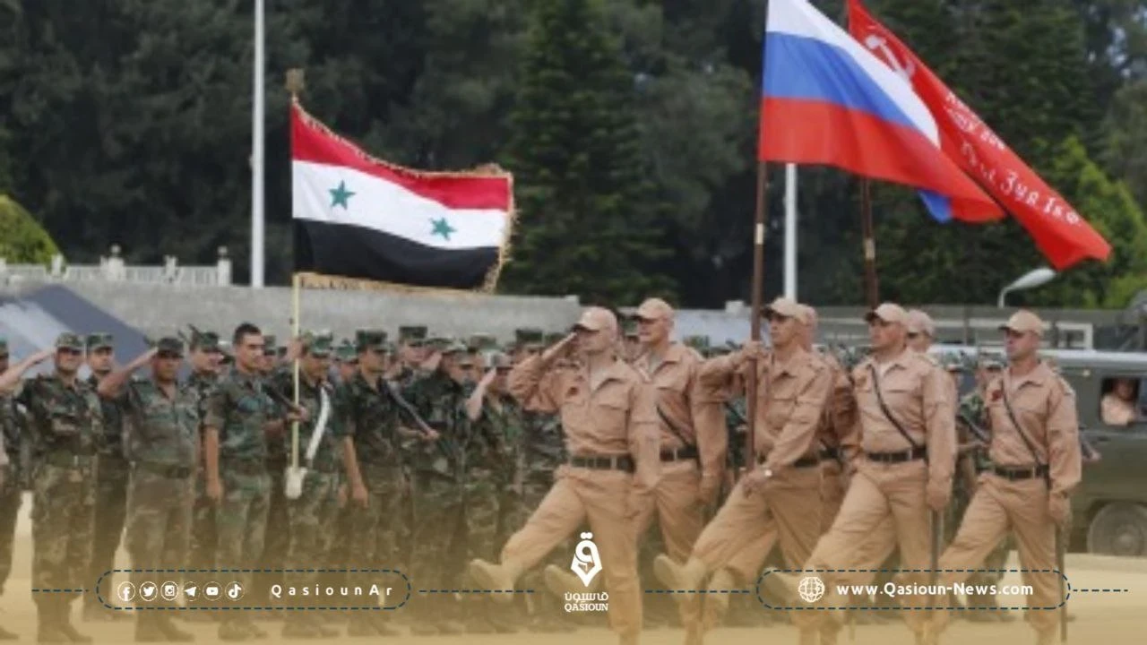الجيش الروسي يجري مناورات عسكرية مع قوات النظام السوري