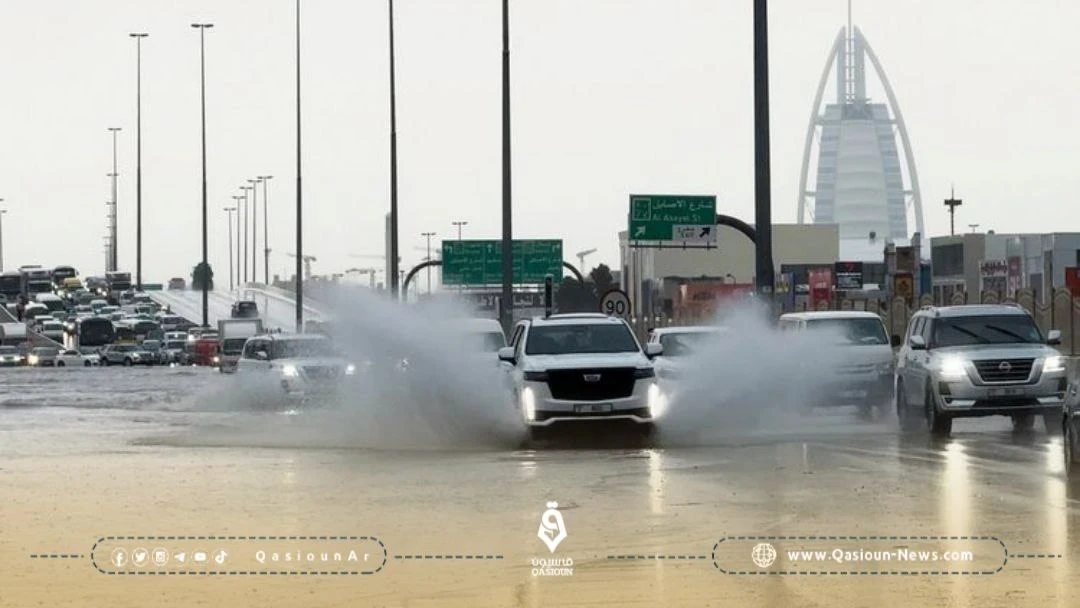 تقلبات جوية وأمطار غزيرة تضرب الإمارات وتغرق دبي