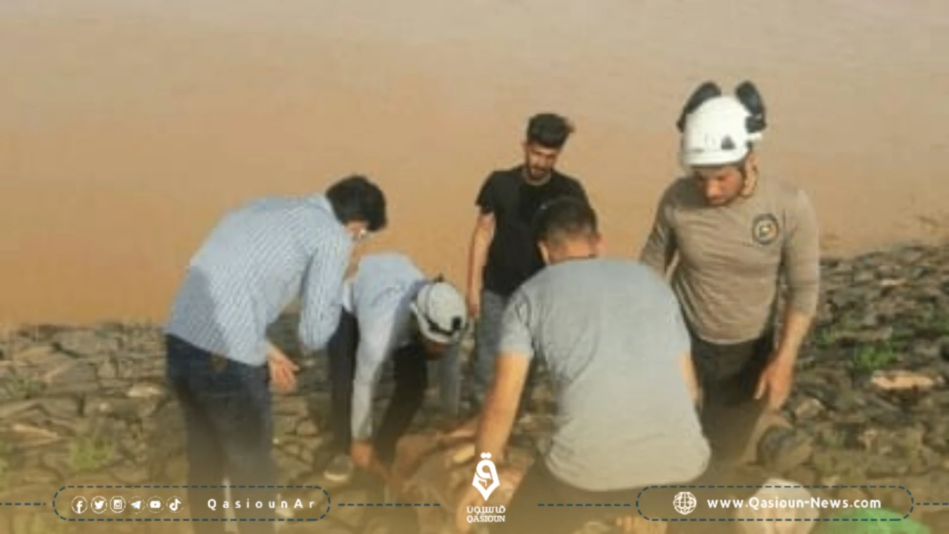 مناشدات لانتشال جثة شاب في نهر الفرات بديرالزور