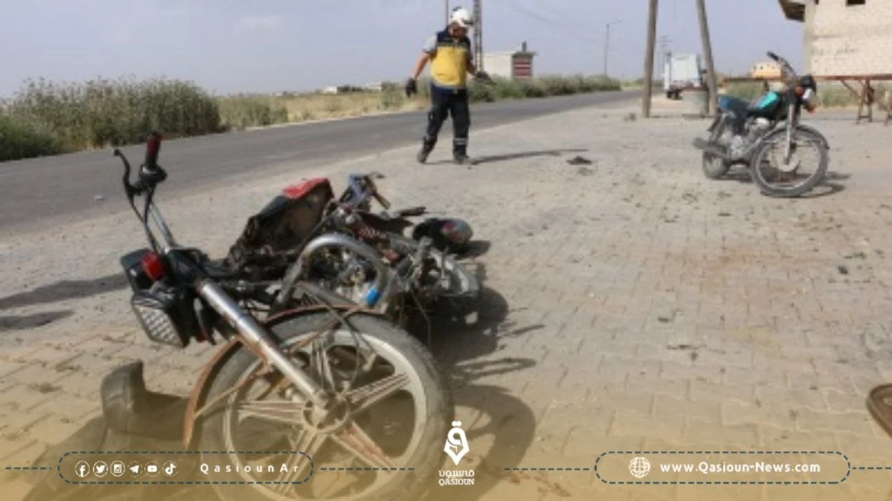 وفـ.ـاة شاب وإصـ.ـابة آخر إثر تدهور دراجة نارية جنوبي إدلب