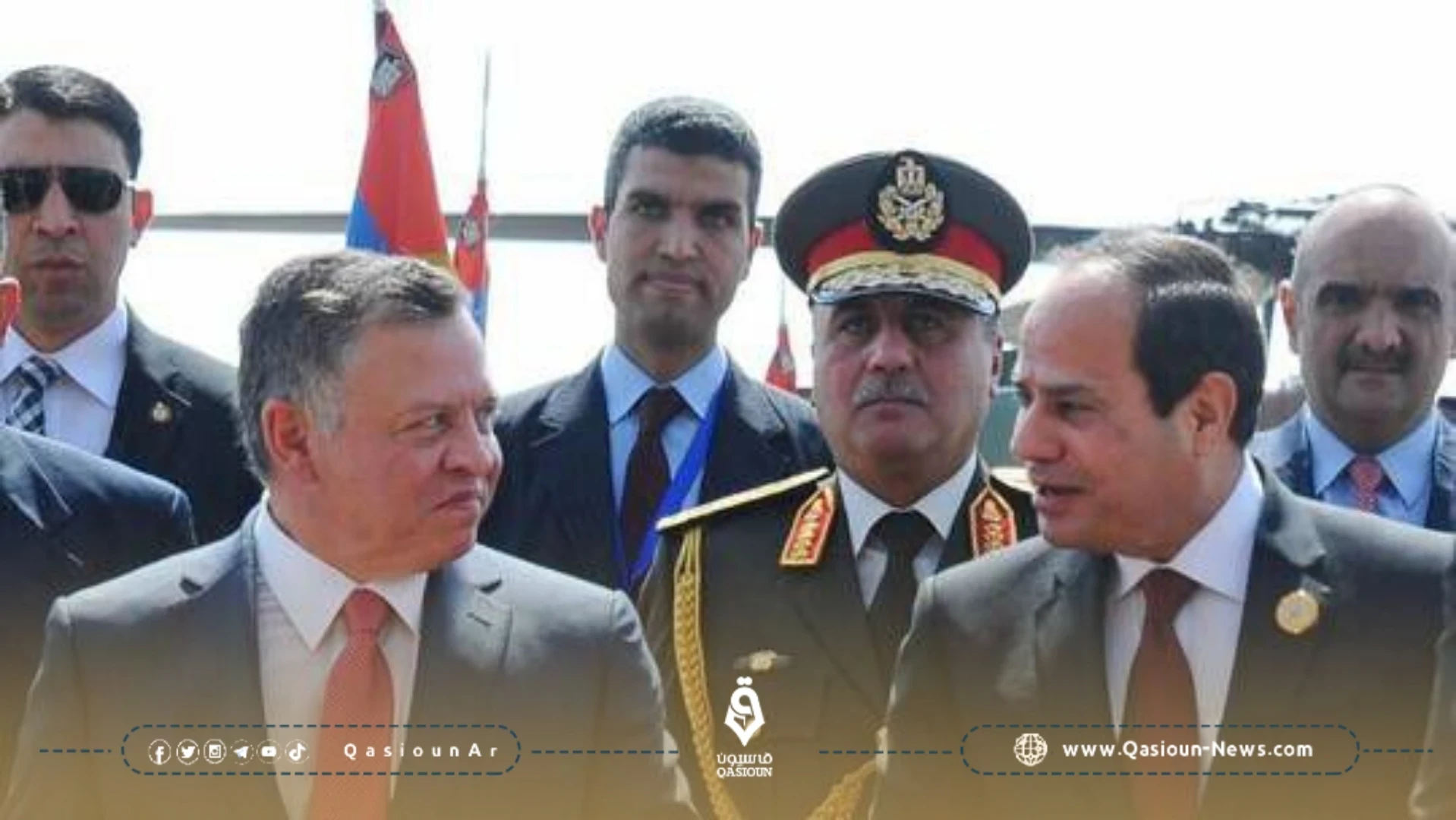 السيسي وعبدالله الثاني يبحثان جهود وقف إطـ.ـلاق النـ.ـار في غـ.ـزة
