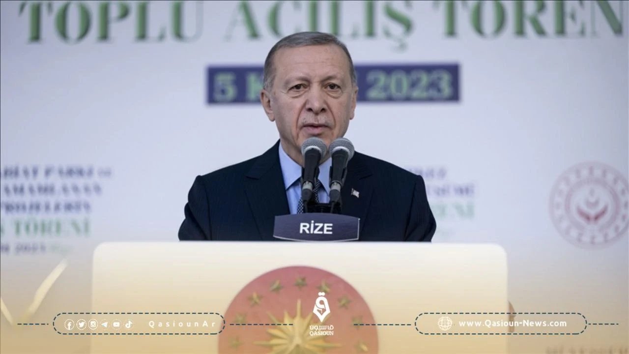 أردوغان: وقف المـ.ـجازر في غـ.ـزة واجب على عاتقنا